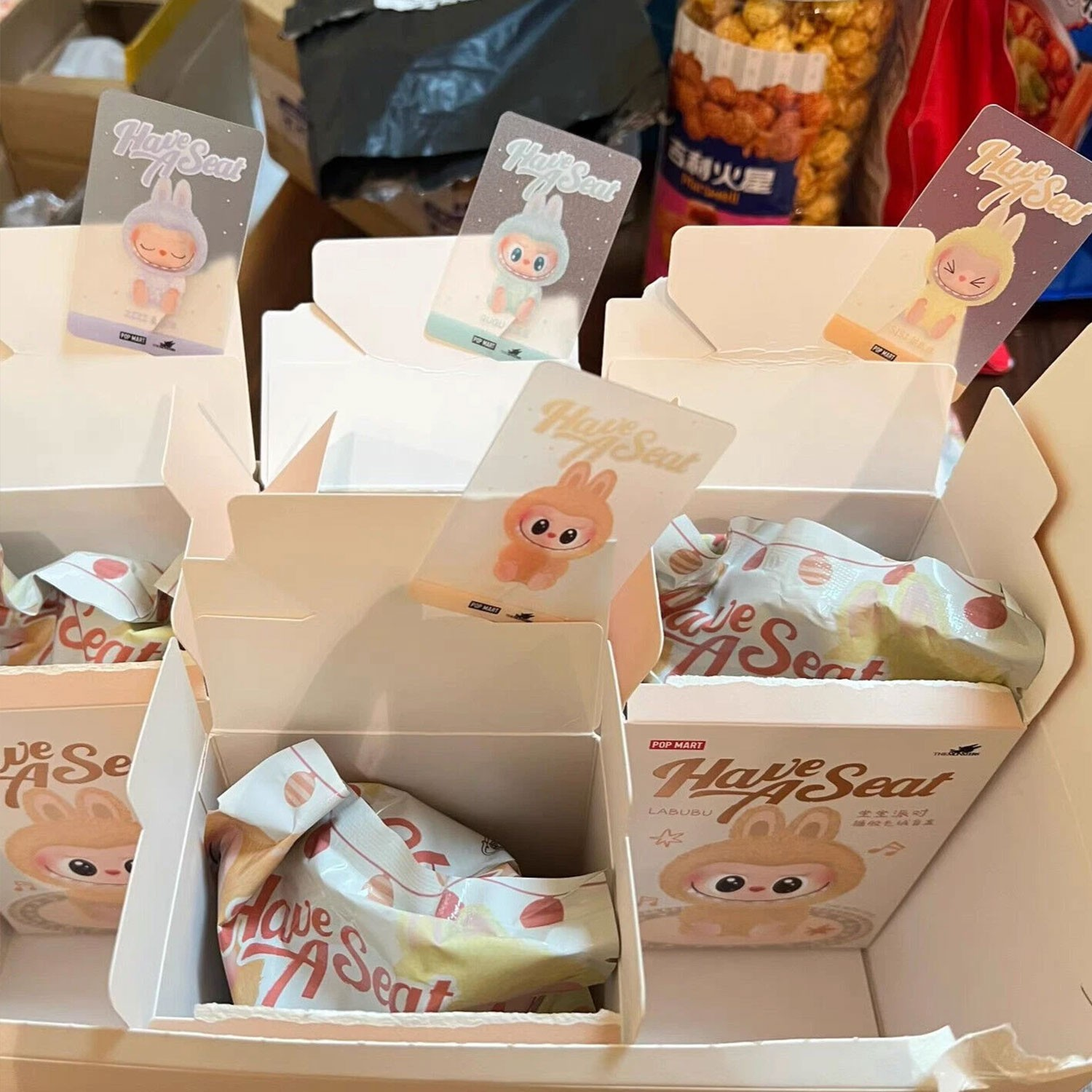 LABUBU Have A Seat The Monsters 1 Pcs